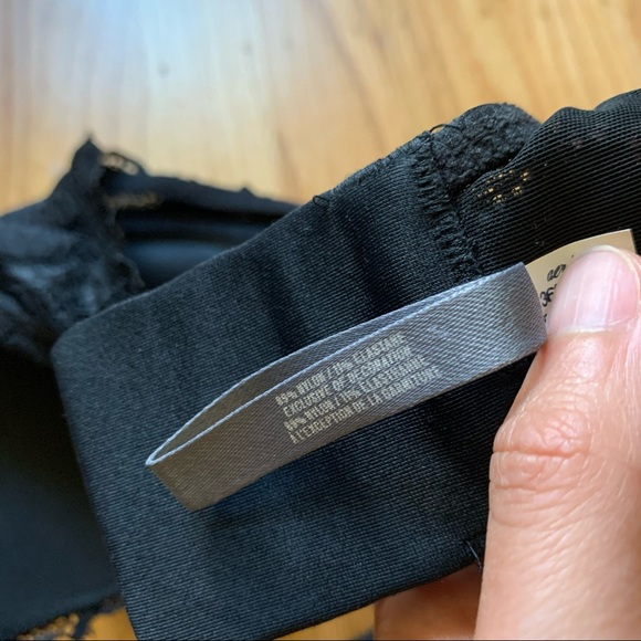 Aerie black lace push up convertible bra - Picture 7 of 8